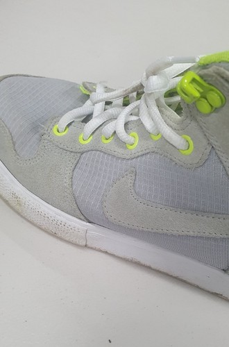 Dunk High Nike AC Sz 8 US 7 UK EUR 41 Shoes Wolf Grey Green 2012 - Picture 16 of 17