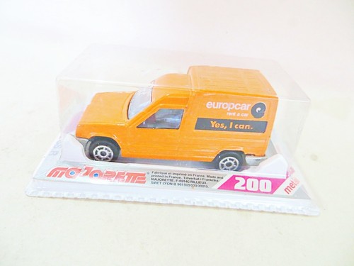 MAJORETTE 233 'RENAULT EXPRESS 5 EUROPCAR VAN'. 1:53 DE COLECCIÓN SIN USAR, EN CAJA/en caja - Imagen 2 de 7