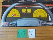 2005-2006 MUSTANG 140MPH YELLOW 4 GAUGE FACE REPLACEMENT MUS084YE