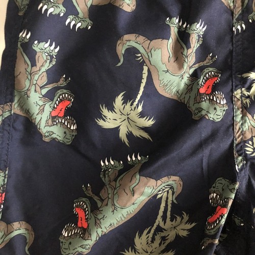 NWT Old Navy Island Dinosaurs Palm Trees Swim Trunks Board Shorts Boys L - Picture 2 of 7