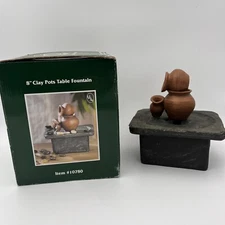 8” Clay Pots Table Fountain - Pacific rim