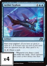 MTG (x4) Aether Syphon (x4) Playset (Aetherdrift U#038) NM/LP