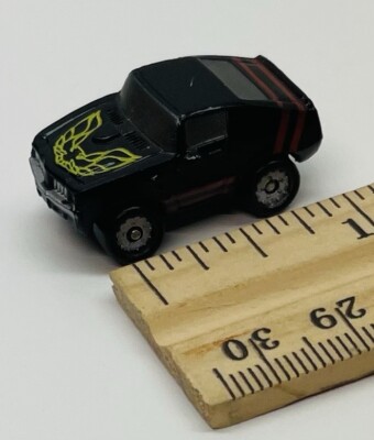 Micro Machines 1986 Galoob Yellow T-Top & Black Pontiac Trans Am