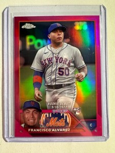 K176,414 - 2023 Topps Chrome Update Magenta #USC103 Francisco Alvarez #/399