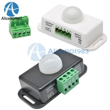 DC 12V-24V 6A Automatic Adjustable Infrared PIR Motion Sensor Switch Module