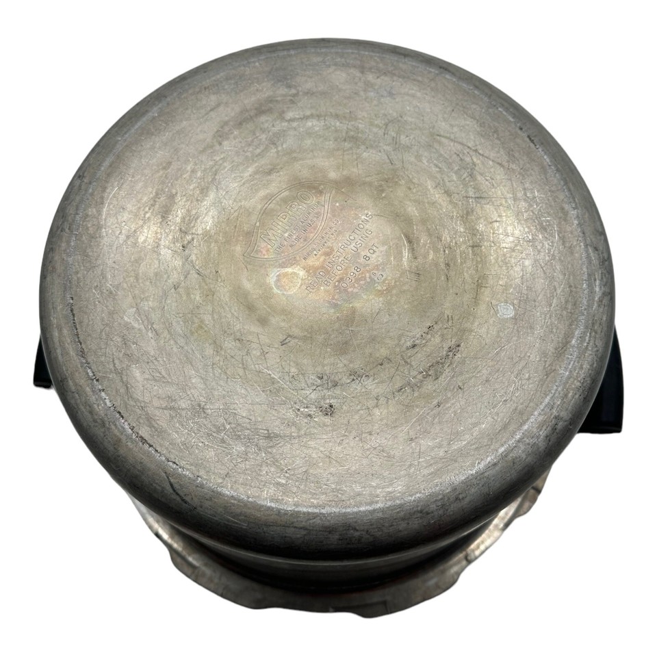 VTG Mirro Matic 8 Qt Pressure Canner Cooker 0598 w/ Jiggler & Gasket NO