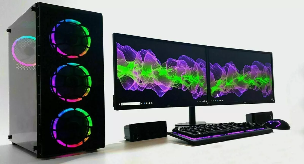 Gaming PC Bundle 2x 22