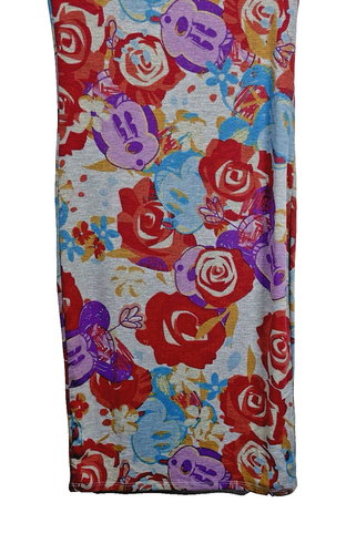Womens Fitted Mickey Mouse Dress XXS (00-0) Gray Disney Multicolor Julia NEW - Picture 7 of 12