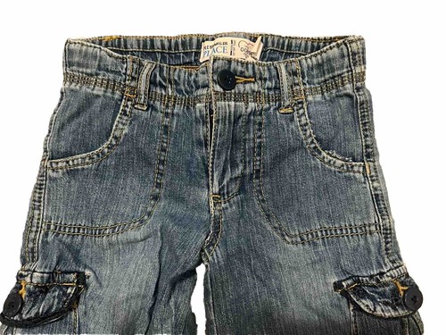 VINTAGE PLC 915 MFG.CO PLACE size 5 LONG And Short Blue Jeans - Picture 4 of 12