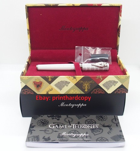 Brand New Montegrappa Games of Thrones Stark Fountain Pen - Picture 6 of 6