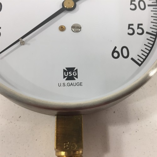 Ametek 160810A Pressure Gauge 4-1/2" 0-60PSI 1/4" NPT LM P5105K - Picture 5 of 7