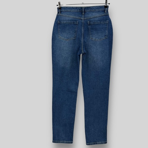 MISSGUIDED Womens Classic Straight Leg Clean Wash Jeans SIZE UK-10 BRAND NEW - Picture 8 of 11