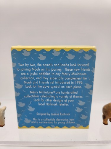 1996 Hallmark Merry Miniatures Noah & Friends Christmas Collectible Figurines - Picture 8 of 8