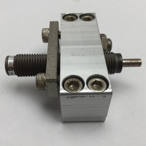 Lot of 2 SMC RB1412 Shock Absorber w/ Dovetail Brackets, Stroke 12mm, for MYH32 - Bild 4 von 5