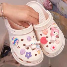 12pcs Pack Sanrio Cinnamoroll My Melody Shoe Charms super cute shoes Decoration