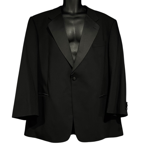 Today’s Man Super 100s Pure Wool Black Tuxedo Jacket Men’s 46R - 第 1/5 張圖片