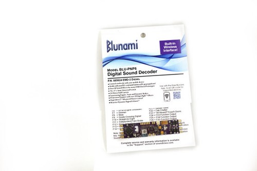 Soundtraxx 885613 Blunami BLU-PNP8 EMD DIESEL DCC Sound Decoder NEW 4% offer - Picture 5 of 7