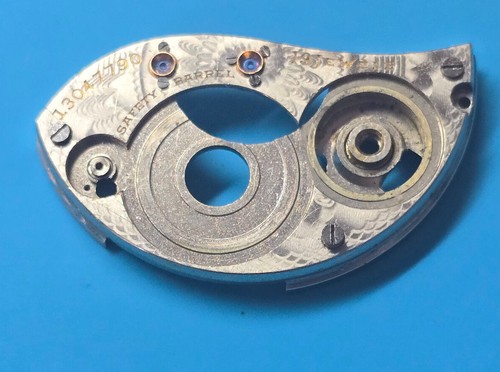 VINTAGE 18 SIZE 19 JEWEL ELGIN B.W RAYMOND GRADE 240 POCKET WATCH MOVEMENT PARTS - Picture 19 of 33