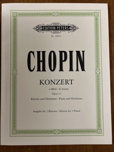 Chopin Konzert e-Moll/E minor Opus 11