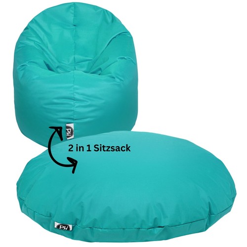 Patchhome 2 Varianten in 1 Sitzsack Sitzkissen Beanbag Gamer Kissen Tobekissen - Bild 192 von 199