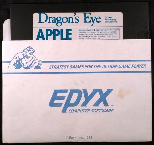 Ojo de Dragón - Apple II (1981) EPYX - Completo en Caja - Imagen 5 de 8