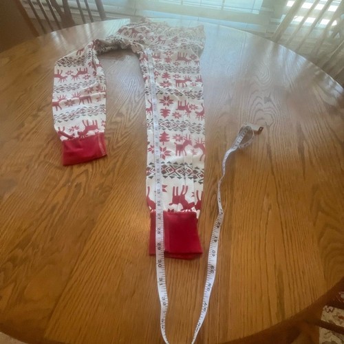 Hanna Andersson Long Johns Organic Cotton Pajama Set: Dear Deer, Size S - Picture 8 of 14