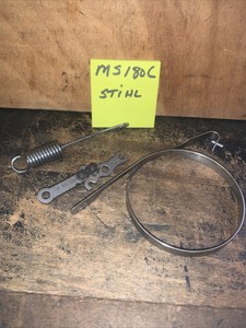 Stihl Ms 180c Chainsaw Chain Brake Parts Used Part Usa Seller Band Spring Et Ebay
