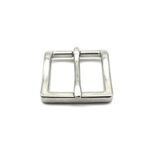 Matte Stainless Belt Buckle Leather Strap Fastener Closure 41mm