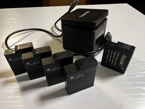 GoPro HERO7 Gear LOT - (GoPro HERO7, 4 GoPro Batteries, GoPro Car Mount, etc) - Picture 7 of 16