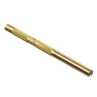 Mayhew 25074 Knurled Brass Punch Drift, 1/4" & 6mm X 4"