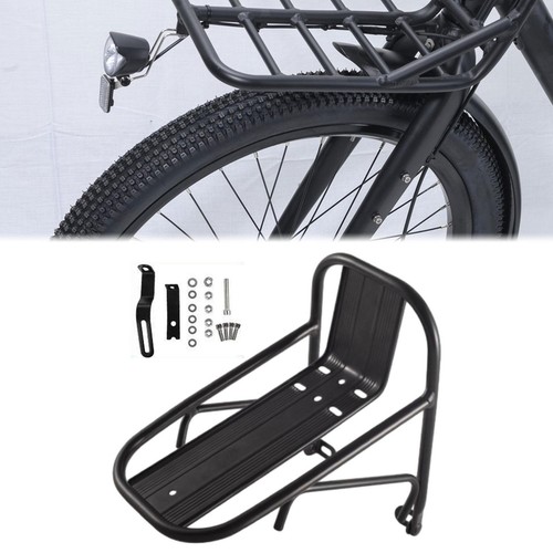 Bicycle Front Rack Bike Front Cargo Rack Support Aluminum Alloy Pannier Rack for - Picture 2 of 7