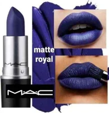 MAC Lipstick MATTE ROYAL   Full size 0.1 oz Authentic, WITH BOX, FREE SHIPPING