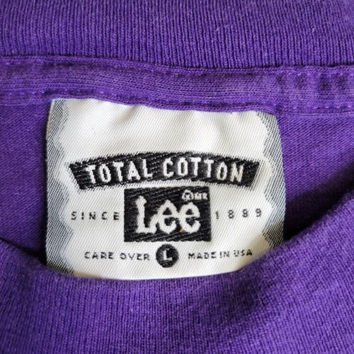 VTG LEE total Cottom Fringe Tassle Bead Rockabilly Rodeo Shirt Purple L USA - Picture 3 of 8