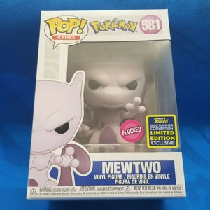 SDCC 2020 *SHARED* Funko Pop! Pokemon FLOCKED MEWTWO #581 Vinyl Figure | eBay
