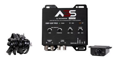 A3S AUDIO DBP-3DP PRO Digital Bass Restoration Processor-9v Output