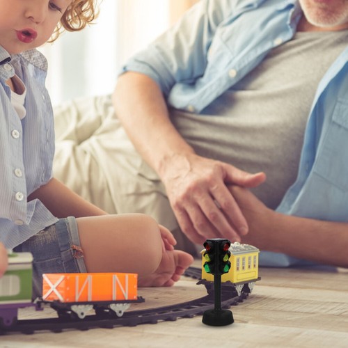 10 Pcs Traffic Light Toy Stop for Kids Toddler Child Pretend Mini Signal Lamp - Picture 3 of 12