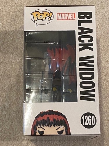 Funko Pop! & Pin. Avengers: Black Widow w/Pin #1260 Amazon Exclusive - Picture 2 of 6