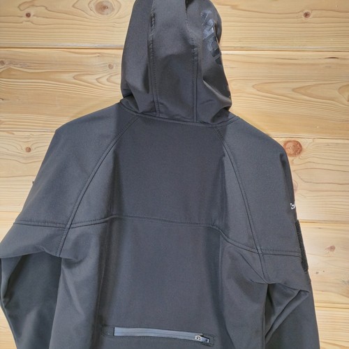 HK Army Hostile Stealth Jacket Men Size Small Full Zip Hooded Zip Pockets - Picture 5 of 9