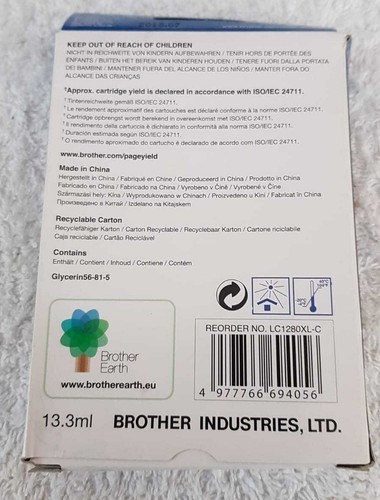 Cartucce d'inchiostro originali Brother LC1280XL nere e a colori non aggiornate - Foto 6 di 14