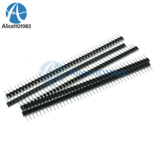 30 STCK. Streifen Zinn PCB Buchse IC zerbrechlich 40pin einreihig rund Stiftleiste Buchse - Bild 5 von 7