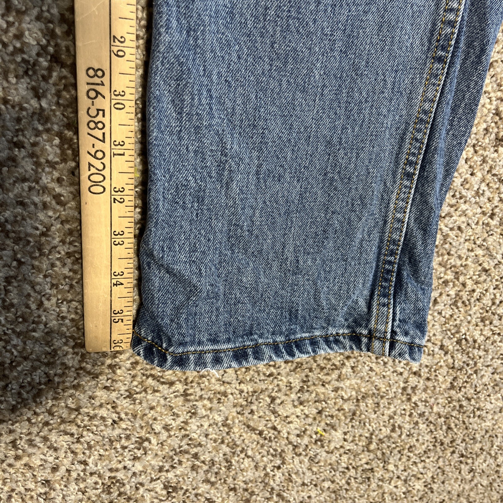 Cinch Jeans Men's Size 29 X 36 Green Label Medium Wash Denim Western - View 9