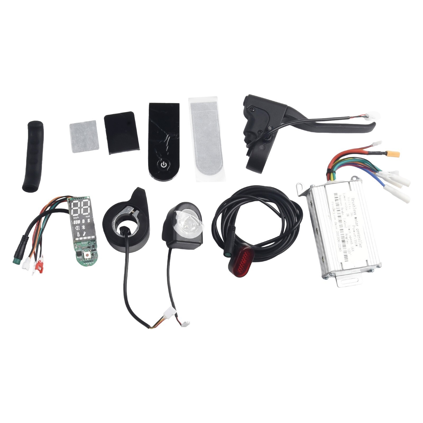 Scooter Replacement Parts 36V 350W Controller Dashboard Accelerator Set - Picture 11 of 36