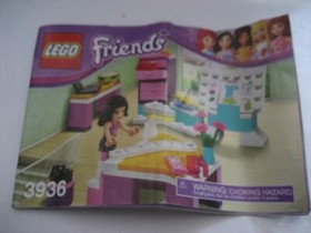2012 LEGO FRIENDS Emma's Fashion Design Studio Set 3936 Almost Complete
