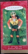 🐦🌟💖 Hallmark 2001 G.I. Joe Fighter Pilot Keepsake Christmas Ornament.
