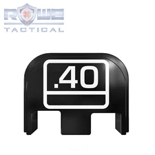 Rowe Tactical Rear Slide Cover Plate for Glock Gen 1-5 - Black - Glock .40