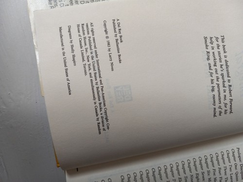 Larry Niven The Integral Trees Hardback Book Club Edition 1983 - Picture 15 of 15