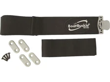 BoatBuckle Stretch Deck Mount Rod Hold Down Strap PLUS 12" x 6" - F15434