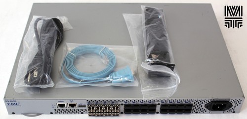 Brocade DS-300B EMC 8/24-port 8 Gbit/sec SAN Fibre Channel switch - TESTED - Picture 1 of 8