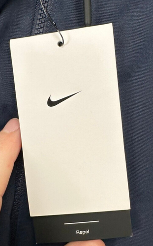 Nike Repel Jacket Womens XS Blue PGA Baltusrol Snap Hoodie Waterproof Ladies NEW - Picture 8 of 12