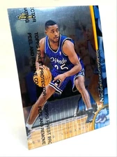 Nick Anderson #23 w/Protector Topps Finest 1998 NBA Orlando Magic FAST SHIPPING!